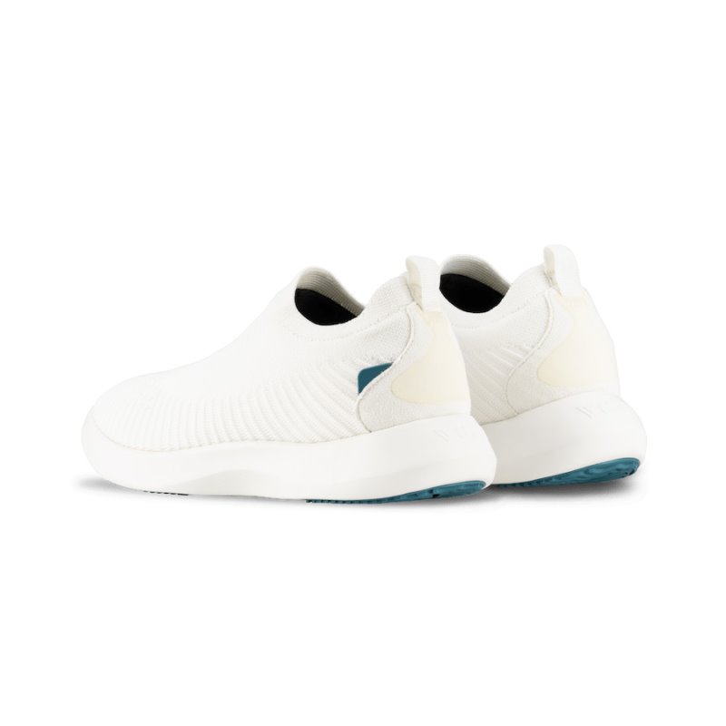 Vessi Everyday Move Slip Ons Vandtætte Sneakers Dame Hvide | DK-01659