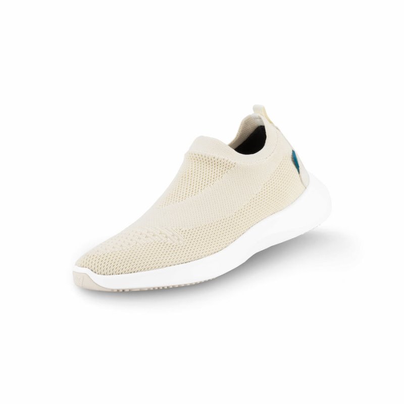 Vessi Everyday Move Slip Ons Vandtætte Sneakers Herre Beige | DK-09703