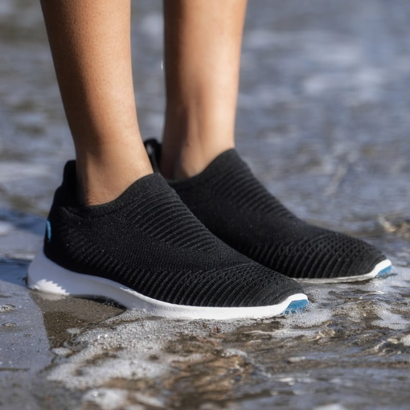 Vessi Everyday Move Slip Ons Vandtætte Sneakers Herre Sort | DK-29368