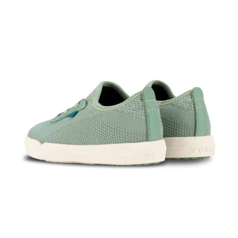 Vessi Weekend Vandtætte Sneakers Børn Grøn | DK-44645