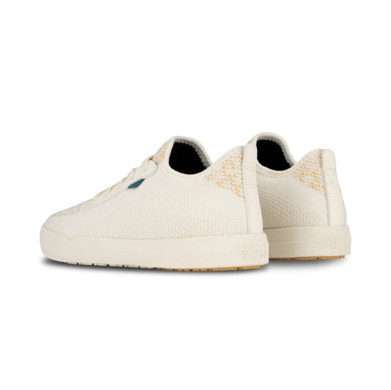 Vessi Weekend Vandtætte Sneakers Dame Beige | DK-14713