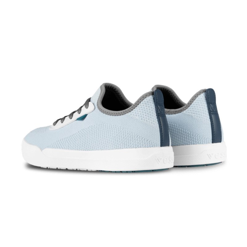 Vessi Weekend Vandtætte Sneakers Dame Blå | DK-20024