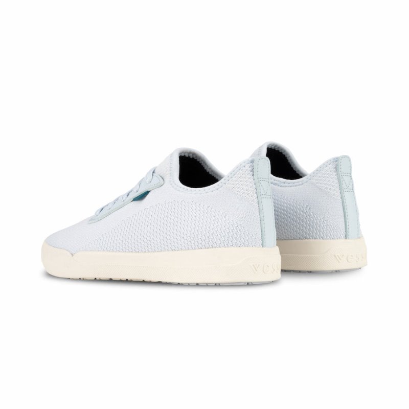 Vessi Weekend Vandtætte Sneakers Dame Lyseblå | DK-98478