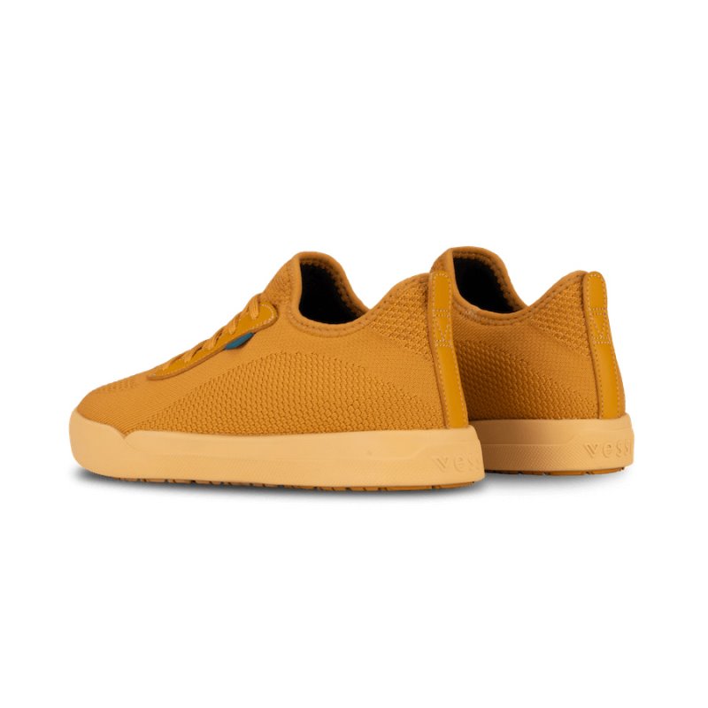 Vessi Weekend Vandtætte Sneakers Dame Orange | DK-41656