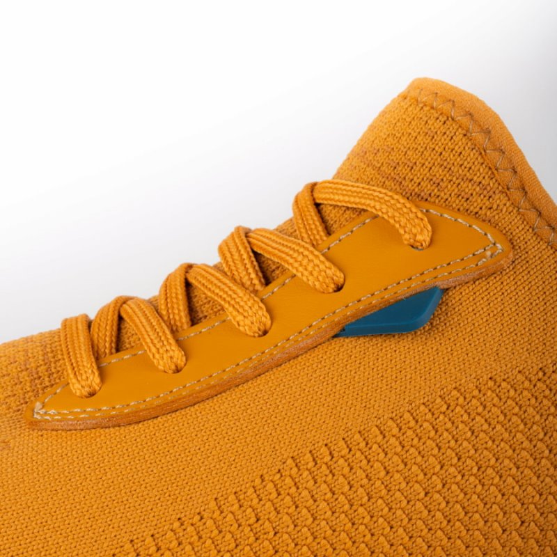 Vessi Weekend Vandtætte Sneakers Dame Orange | DK-41656