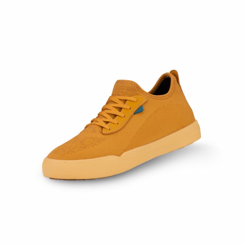 Vessi Weekend Vandtætte Sneakers Dame Orange | DK-41656