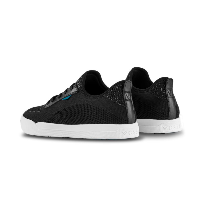 Vessi Weekend Vandtætte Sneakers Dame Sort | DK-52129